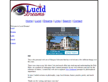 Tablet Screenshot of lucid-dreams.com